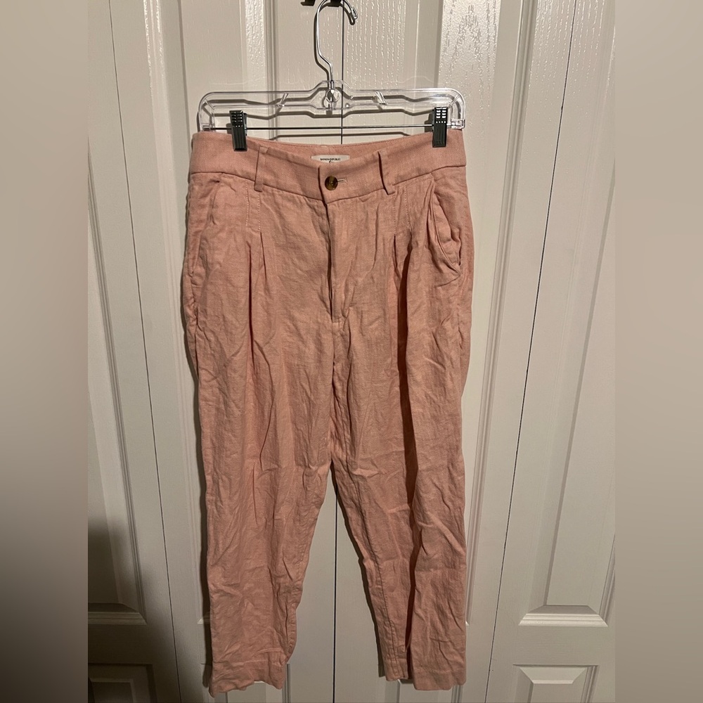 Banana Republic Light Pink Chinos